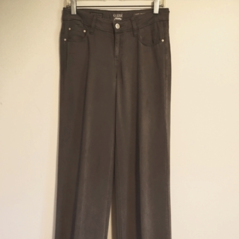 Guess Eco Mid-Rise Wide Leg Pants